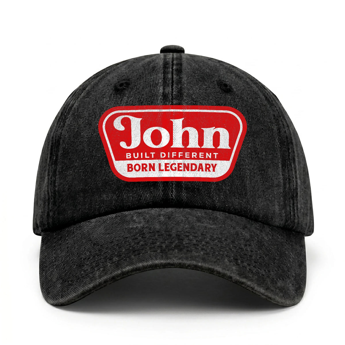 Built Different Born Legendary Red Logo Washed Cap JOHN 13K1 C63PF