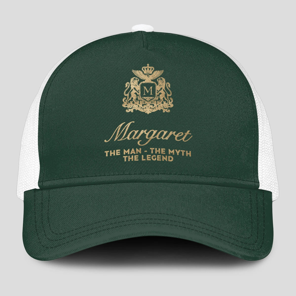 The Man The Myth The Legend Sage Green Mesh Cap MARGARET 13K1 C192PF