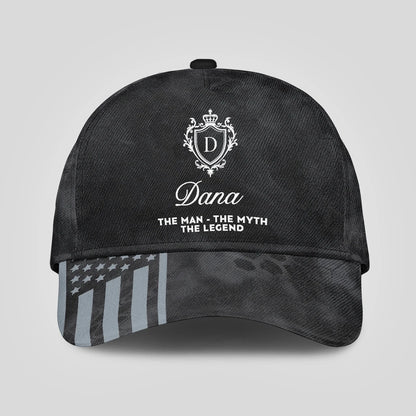 The Man The Myth The Legend America Black Camo Cap DANA 13K1 C173PF