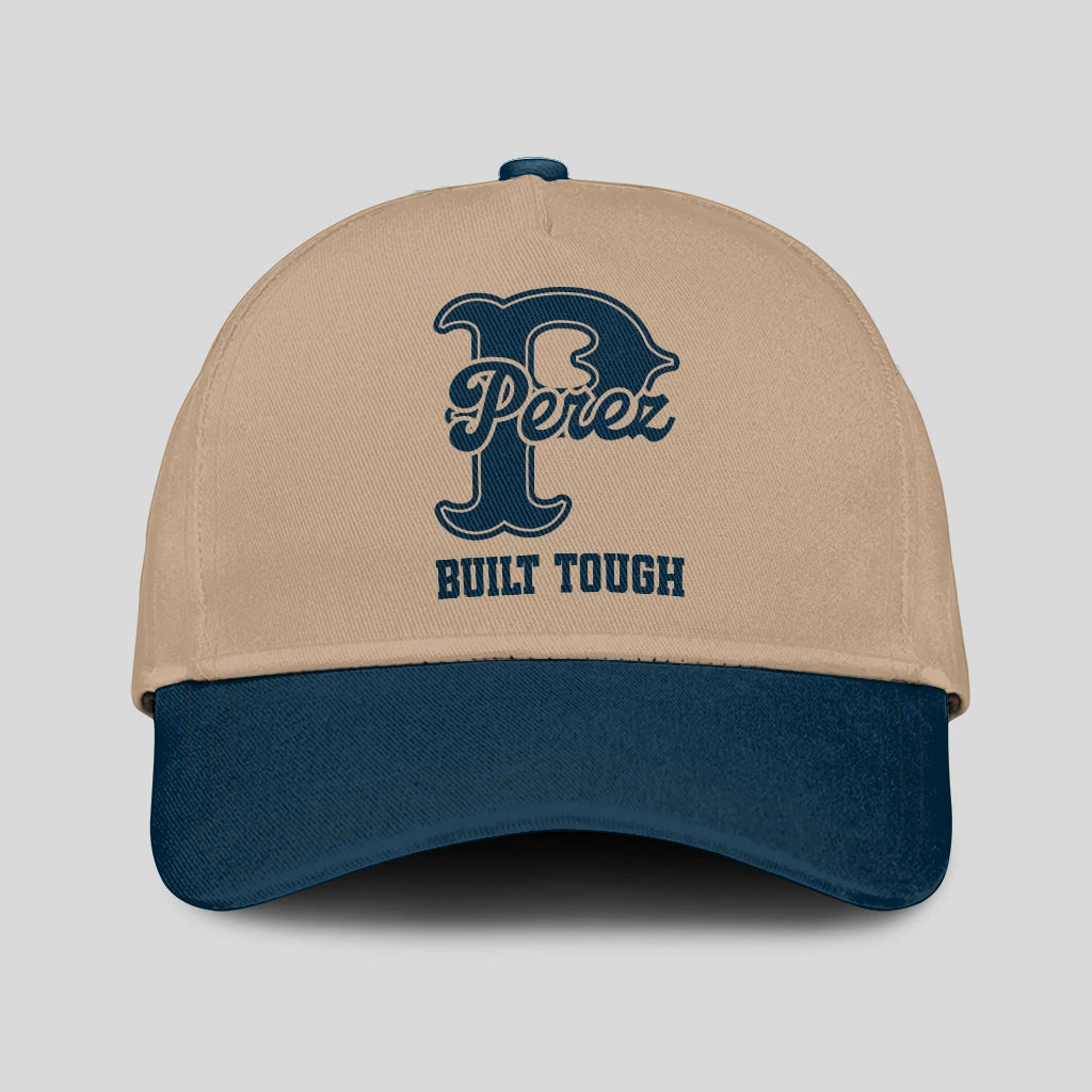 Built Tough Sage Green And Beige Baseball Cap PEREZ 13K1 C102PF