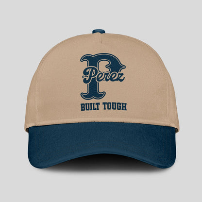 Built Tough Sage Green And Beige Baseball Cap PEREZ 13K1 C102PF