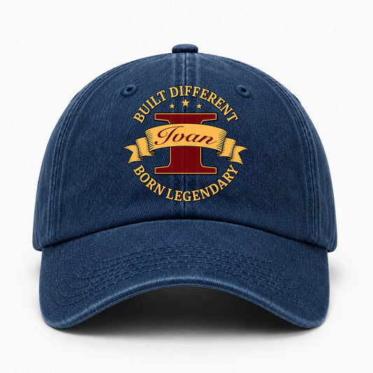 Built Different Born Legendary Royal Washed Cap IVAN 13K1 C71PF