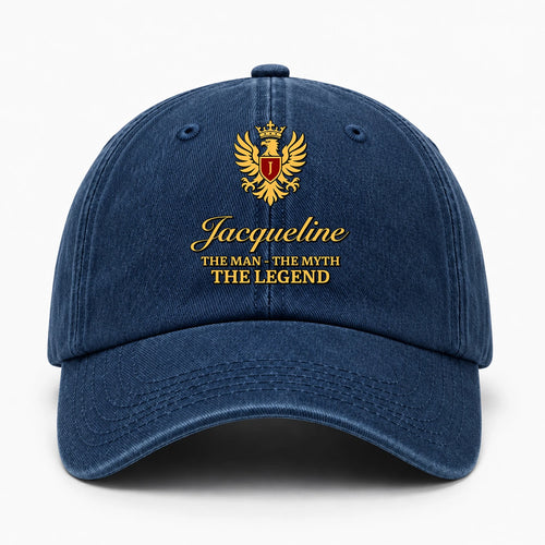 The Man The Myth The Legend King Eagle Washed Cap JACQUELINE 13K1 C149PF
