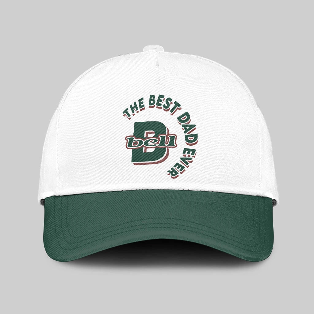 The Best Dad Ever Custom Name Cap BELL 13K1 C35PF