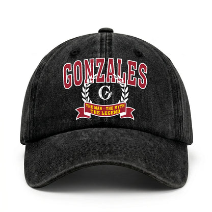 The Man The Myth The Legend Royal Cap GONZALES 13K1 C32PF