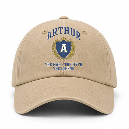 The Man The Myth The Legend Luxury Logo Cap ARTHUR 13K1 C34PF