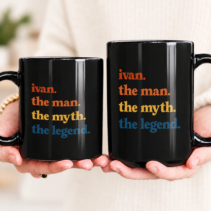 The Man The Myth The Legend Retro Mug IVAN 13K1 MG06