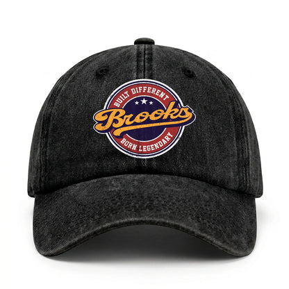 Built Different Born Legendary Logo Washed Cap BROOKS 13K1 C65PF
