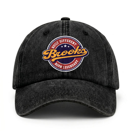 Built Different Born Legendary Logo Washed Cap BROOKS 13K1 C65PF