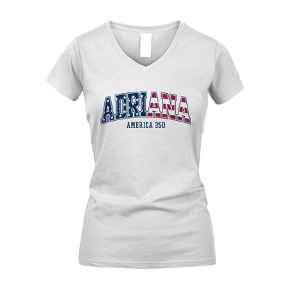 ADRIANA 13K1-555 America 250 Personalized