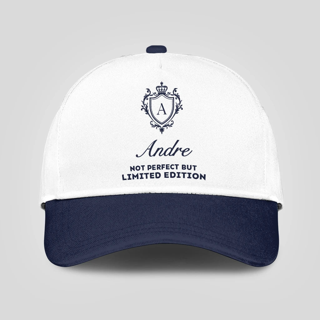 Not Perfect But Limited Edition Blue And White Luxury Cap ANDRE 13K1 C151PF