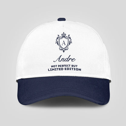 Not Perfect But Limited Edition Blue And White Luxury Cap ANDRE 13K1 C151PF