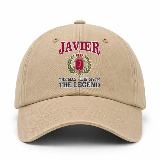 The Man The Myth The Legend Royal Khaki Cap JAVIER 13K1 C116PF