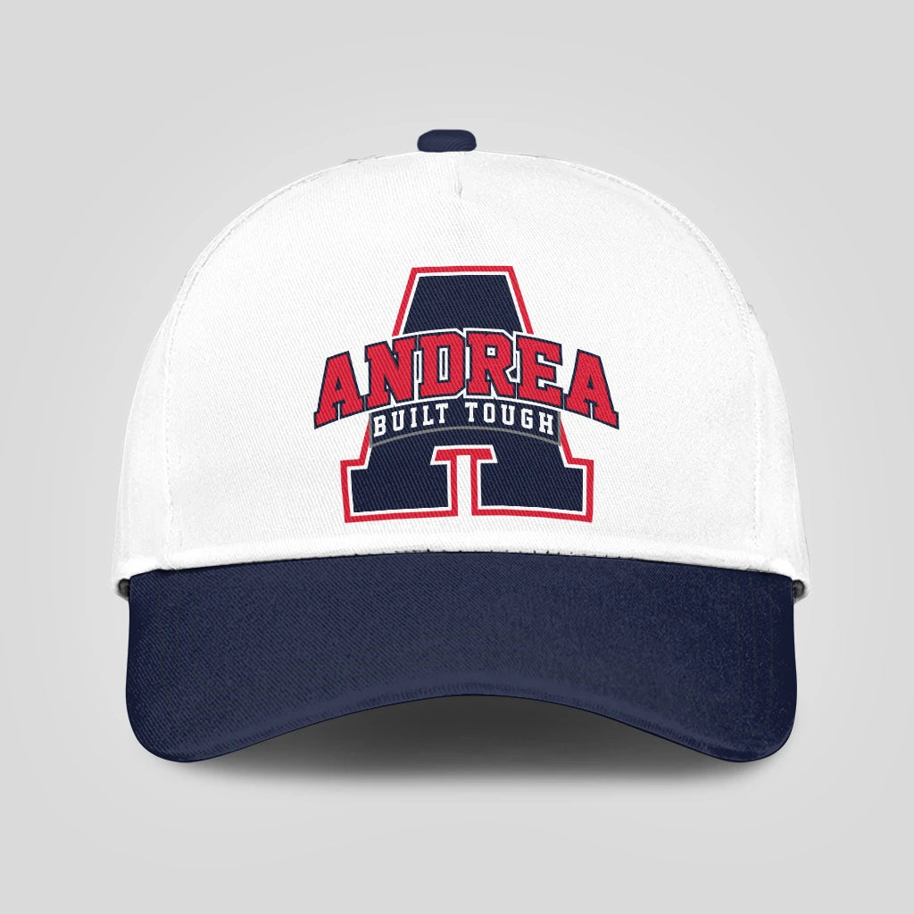 Built Tough Blue And White Baseball Cap ANDREA 13K1 C103PF
