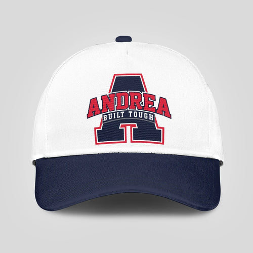 Built Tough Blue And White Baseball Cap ANDREA 13K1 C103PF