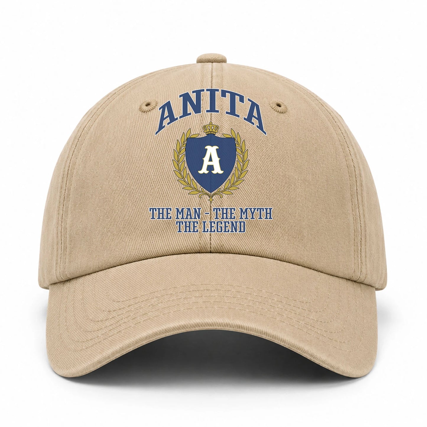 The Man The Myth The Legend Luxury Logo Cap ANITA 13K1 C34PF