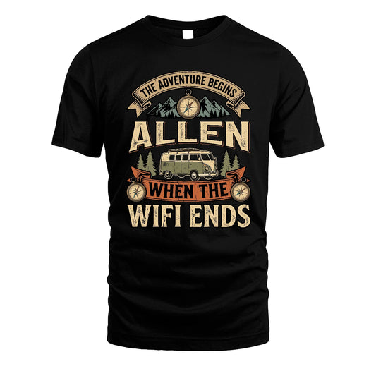 ALLEN 13K1-547 The Adventure Begins Name When The Wifi Ends