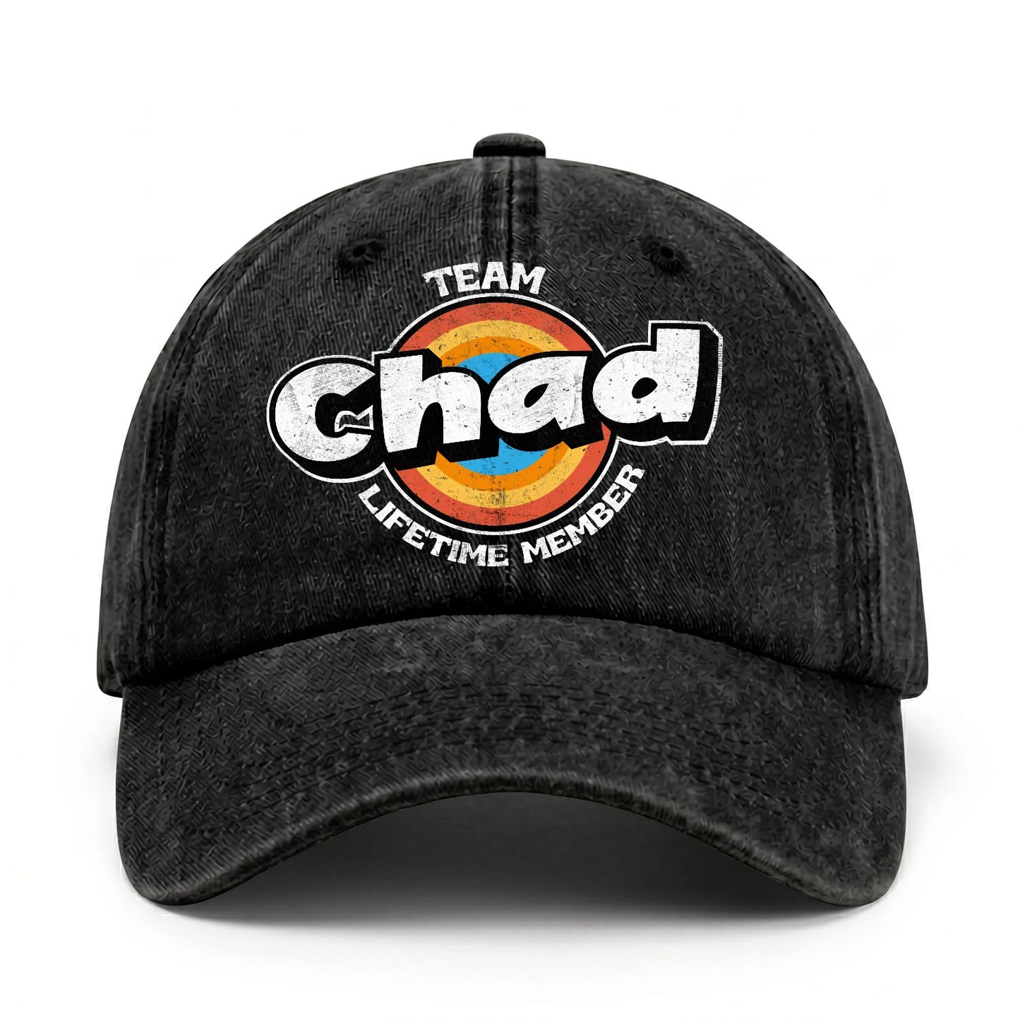 Team Your Name Lifetime Member Logo Cap CHAD 13K1 C66PF