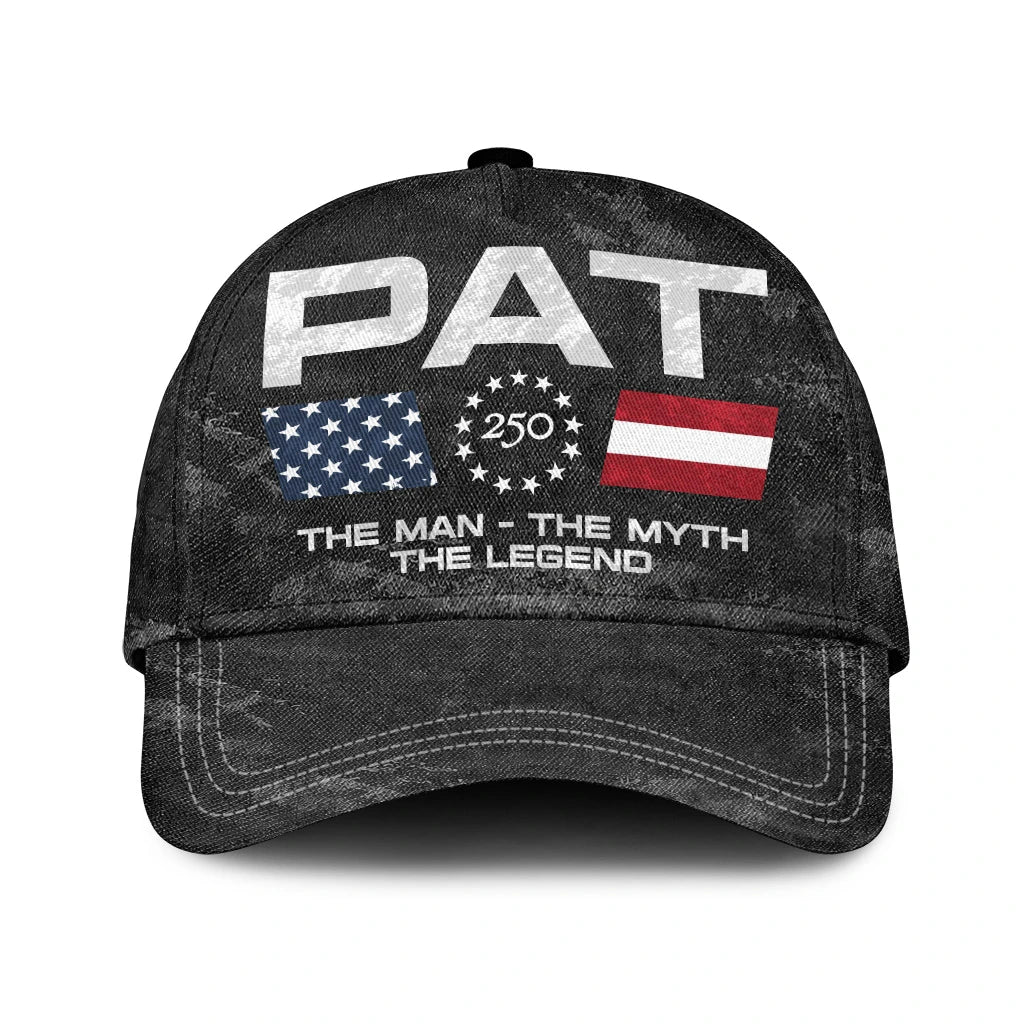 PAT 13K1-C11PF America 250 The man - The Myth - The Legend