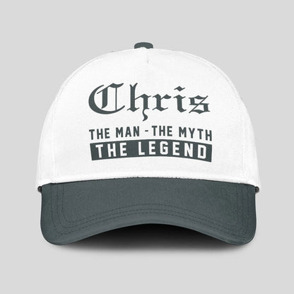 The Man The Myth The Legend Luxury Cap CHRIS 13K1 C39PF