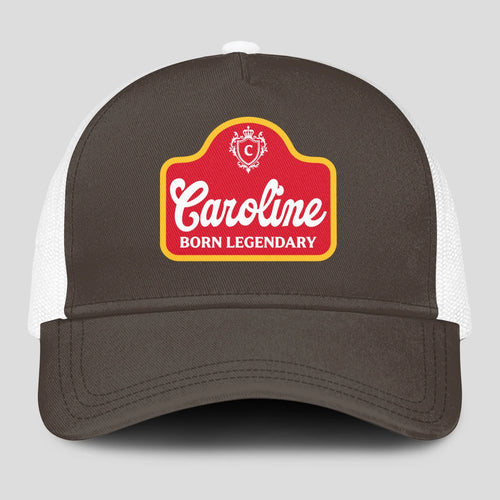 Born Legendary Charcoal Mesh Cap CAROLINE 13K1 C196PF