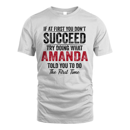 AMANDA 13K1-357 If At First You Don't Succeed...