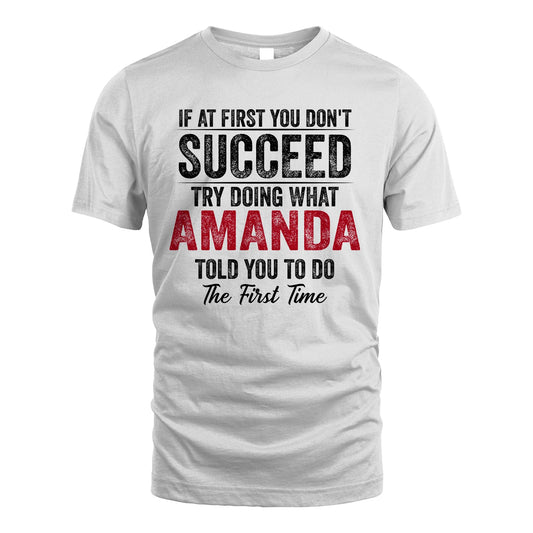AMANDA 13K1-357 If At First You Don't Succeed...