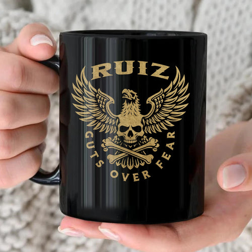Guts Over Fear Eagle And Skull Mug RUIZ 13K1 MG28