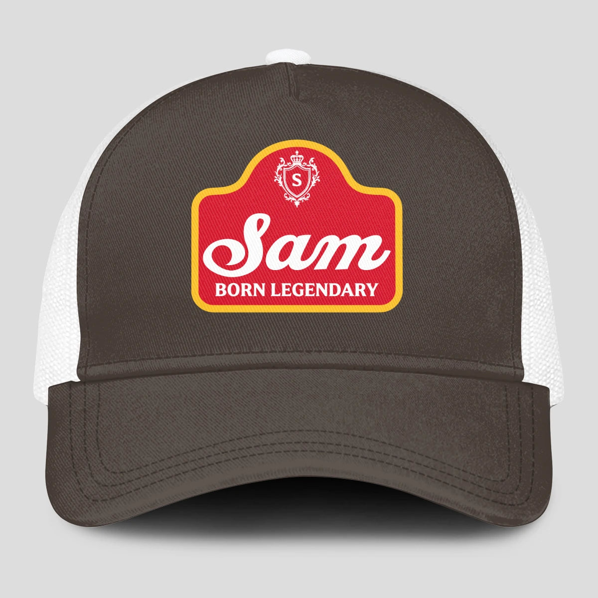 Born Legendary Charcoal Mesh Cap SAM 13K1 C196PF