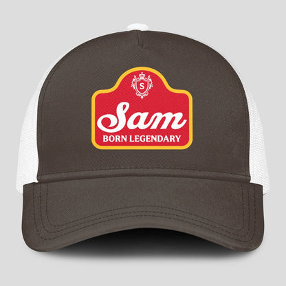 Born Legendary Charcoal Mesh Cap SAM 13K1 C196PF
