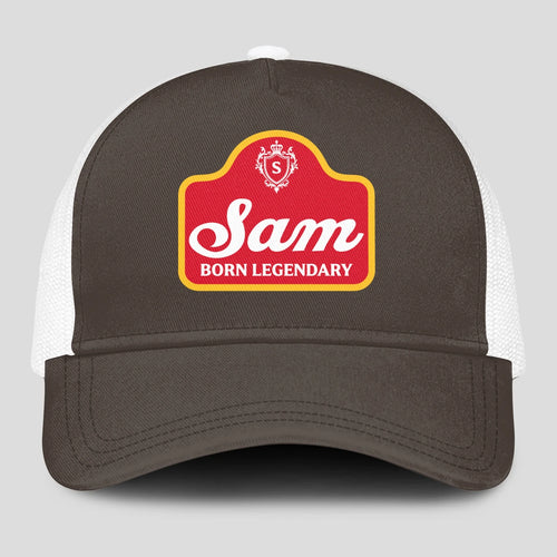Born Legendary Charcoal Mesh Cap SAM 13K1 C196PF