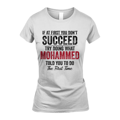 MOHAMMED 13K1-357 If At First You Don't Succeed...