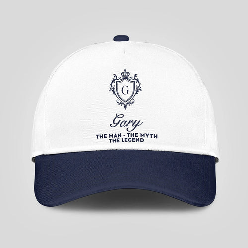 The Man The Myth The Legend Blue Cap GARY 13K1 C46PF