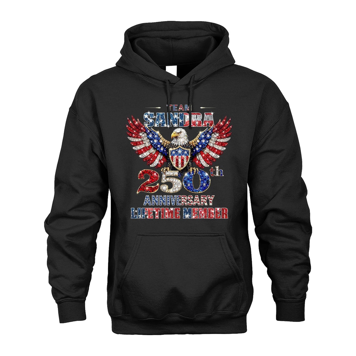 SANCHEZ 13K1-523 Personalized "Team...Lifetime Member" America 250 Design