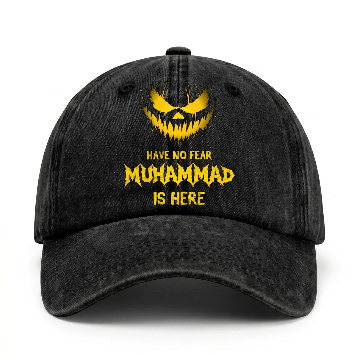 Have No Fear Your Name Is Here Jack O' Lantern Washed Cap MUHAMMAD 13K1 C135PF