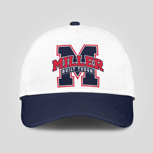 Built Tough Blue And White Baseball Cap MILLER 13K1 C103PF