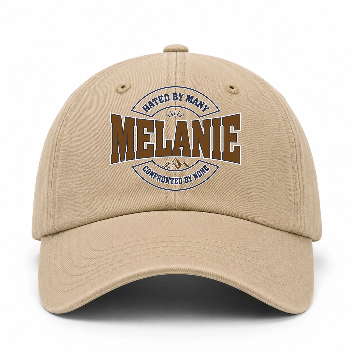 Hated By Many Confronted By None Washed Cap MELANIE 13K1 C36PF