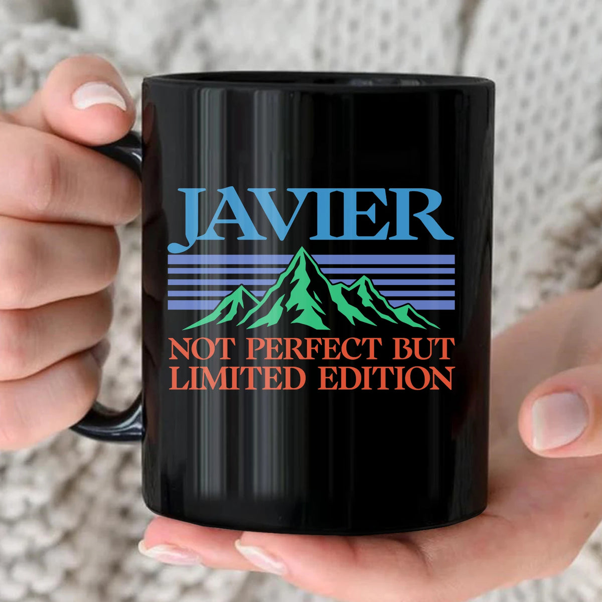 Not Perfect But Limited Eidition Retro Mountain Mug JAVIER 13K1 MG29