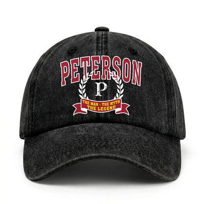 The Man The Myth The Legend Royal Cap PETERSON 13K1 C32PF