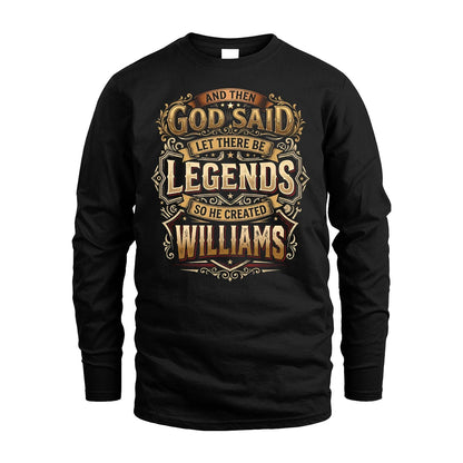 WILLIAMS 13K1-540 And Then God Said Let There Be Legends...