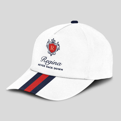 Never Back Down Stripped Cap REGINA 13K1 C86PF