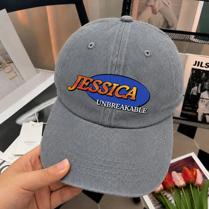 Your Name Unbreakable Washed Cap JESSICA 13K1 C68PF