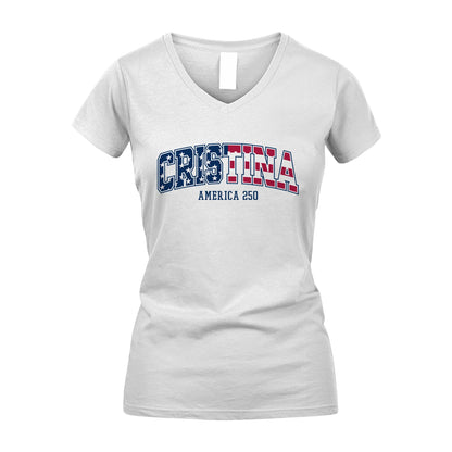 CRISTINA 13K1-555 America 250 Personalized