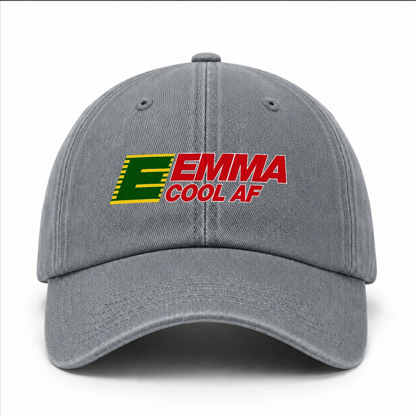 Your Name Cool Af Funny Washed Cap EMMA 13K1 C85PF