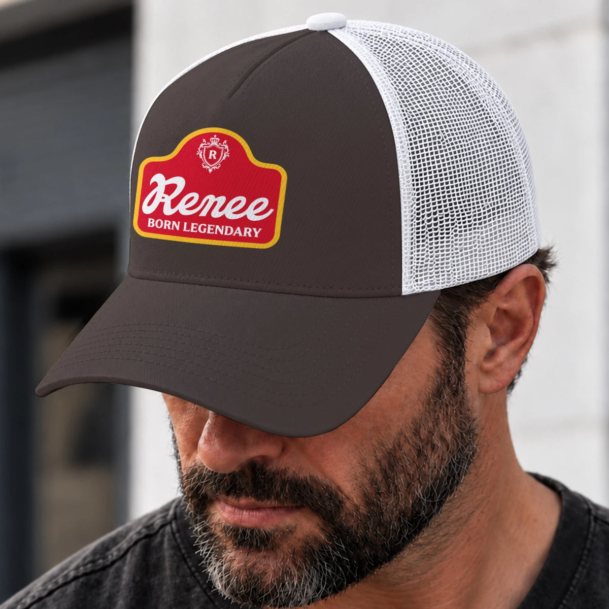 Born Legendary Charcoal Mesh Cap RENEE 13K1 C196PF