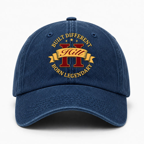 Built Different Born Legendary Royal Washed Cap HILL 13K1 C71PF