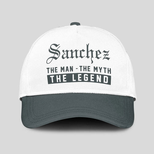 The Man The Myth The Legend Luxury Cap SANCHEZ 13K1 C39PF