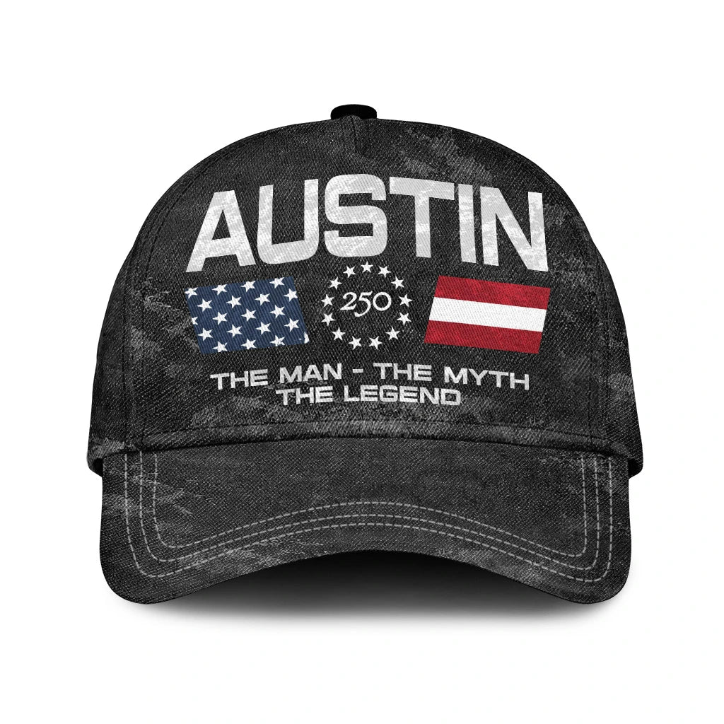 AUSTIN 13K1-C11PF America 250 The man - The Myth - The Legend