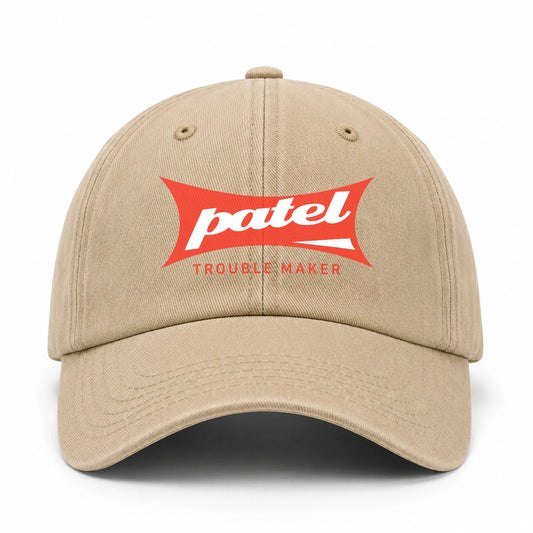 Trouble Maker Red Logo Washed Cap PATEL 13K1 C78PF