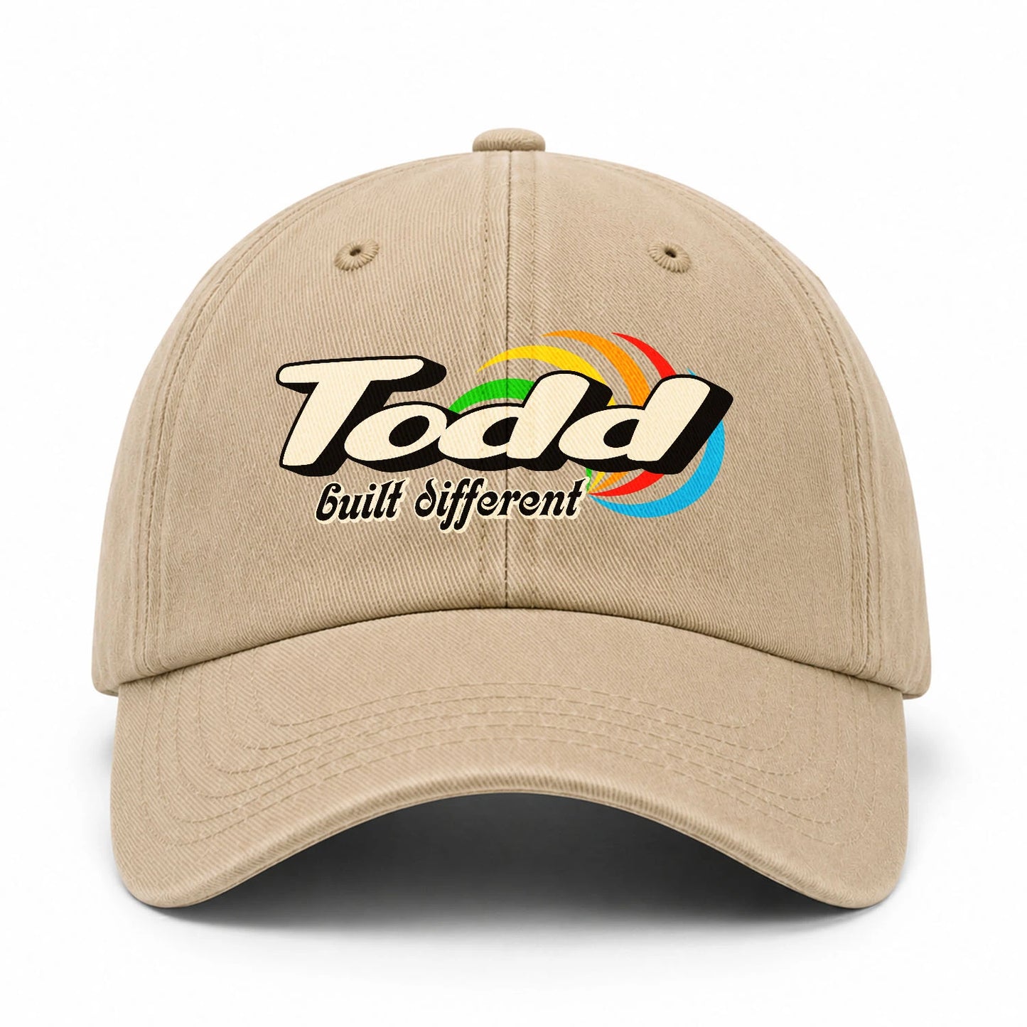 Your Name Built Different Retro Washed Cap TODD 13K1 C55PF